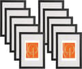 Miniatyrbild 1 av 7: Rootz Premium tavelramar - Fotoramar - Displayramar - Slitstark MDF av E1-kvalitet - Mångsidig vägg- och hyllmontering - Skyddsplexiglas - Flera storl