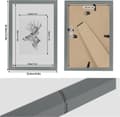 Miniatyrbillede 3 af 8: Rootz Premium billedrammer - Fotorammer - Displayrammer - Fugtbestandig - Alsidig hængende eller stående - E1 MDF - Forskellige størrelser fra 10x15 c