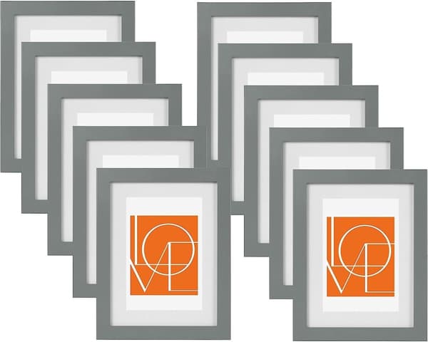 Rootz Premium tavelramar - Fotoramar - Displayramar - Fuktbeständiga - Mångsidigt hängande eller stående - E1 MDF - Olika storlekar från 10x15 cm till