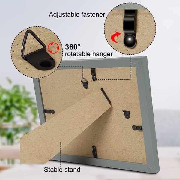 Rootz Premium billedrammer - Fotorammer - Displayrammer - Tilpasset design - Alsidig skærm - Konstruktion af høj kvalitet - Flere størrelser fra 10x15