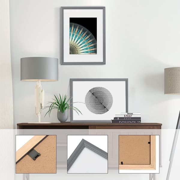 Rootz Artos Style träram Fotogalleri - Tavelramar - Fotohållare - Hållbar och skyddande - Mångsidig display - Snygg design - Olika storlekar från 10x1