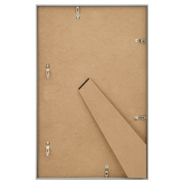 vidaXL Fotoramar 3 st för bord silver 13x18cm MDF -  Bildramar