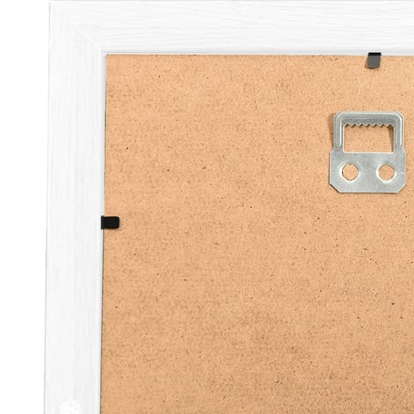 vidaXL Kollaasi valokuvakehys 10x(10x15 cm) kuville valkoinen MDF -  Valokuvakehykset