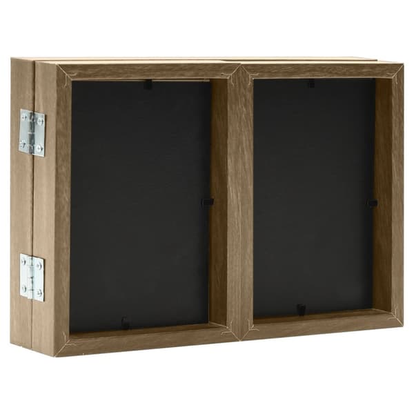 vidaXL 3-osainen Valokuvakehyskollaasi v.ruskea 28x18cm+2x(13x18cm) -  Valokuvakehykset