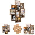 Miniatyrbillede 1 af 8: The Living Store collagebilledramme til væg 10x(13x18 cm) MDF lysebrun -  Fotorammer