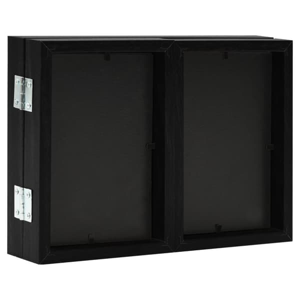The Living Store folderamme til 3 billeder 22x15 cm + 2x(10x15 cm) sort -  Fotorammer