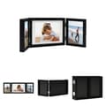Miniatyrbillede 1 af 8: The Living Store folderamme til 3 billeder 22x15 cm + 2x(10x15 cm) sort -  Fotorammer