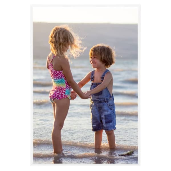 Bildramar - Living Fotoramar 3 st för vägg eller bord vit 21x29,7 cm MDF