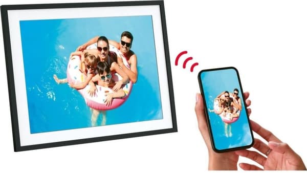 Agfa Agfaphoto Digital WiFi fotoramme 17 tommer Sort