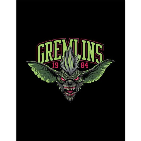 Gremlins 1984 Framed Poster Black/Red/Green 40cm x 30cm