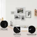 Miniatyrbild 3 av 9: Rootz Premium-bildramset - Fotoskärm - Minnesramar - Slitstark aluminiumlegering - Mångsidig vägg- och bordsmontering - 10x15cm till 30x40cm