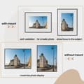 Miniatyrbild 4 av 9: Rootz Premium-bildramset - Fotoskärm - Minnesramar - Slitstark aluminiumlegering - Mångsidig vägg- och bordsmontering - 10x15cm till 30x40cm