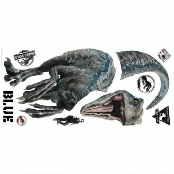 RoomMates väggdekaler Jurassic World Fallen Kingdom vinyl 10 st