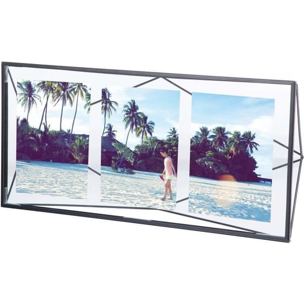 Fotoram - UMBRA - 3 foton - Svart Metall - Nutida - Design