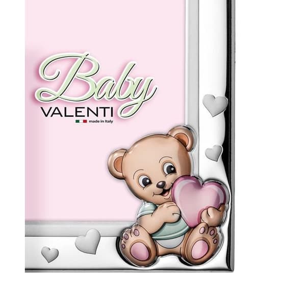 Valenti &amp; Co.Bimbo 13x18 R ram i silver PVD-laminat