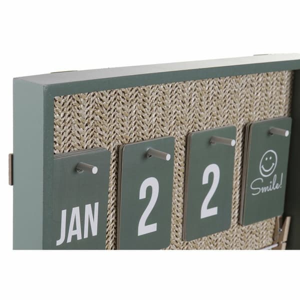 Fotoram med klämmor DKD Home Decor Aluminium polypropen Trä MDF 30 x 3 x 50 cm (2 antal)