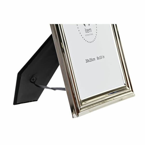 Fotoram DKD Home Decor Silvrig Metall 25 x 2 x 30 cm Traditionell