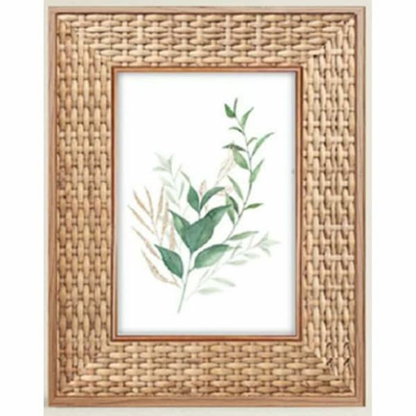 Fotoram DKD Home Decor Naturell Trä Trä MDF 26,5 x 2,5 x 32 cm