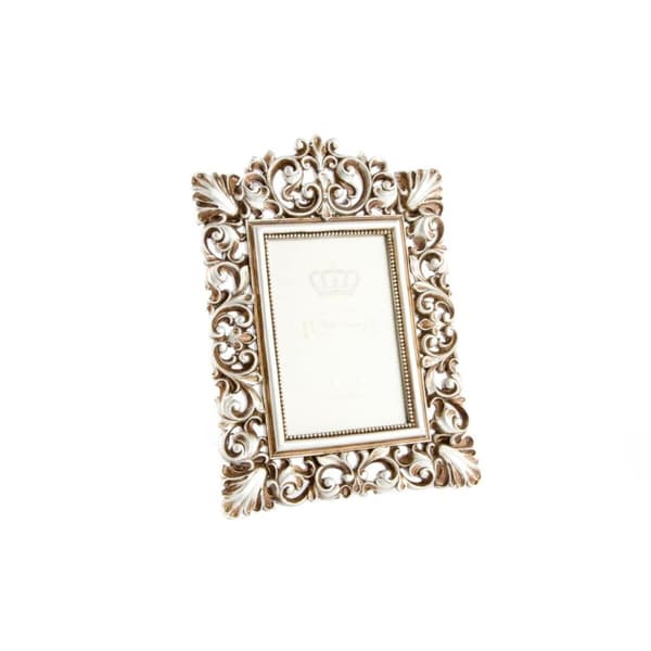 Fotoramme DKD Home Decor 18 x 2 x 25 cm Gyllen Harpiks Shabby Chic