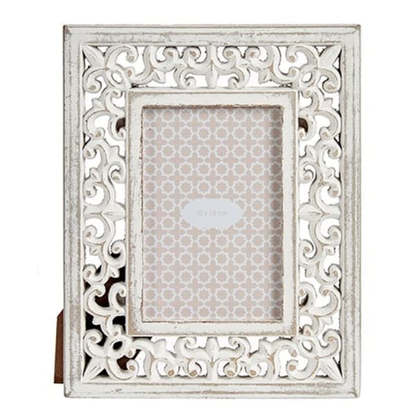 Kuvakehys Valkoinen Puu MDF 19,6 x 24,5 x 1 cm (6 osaa)