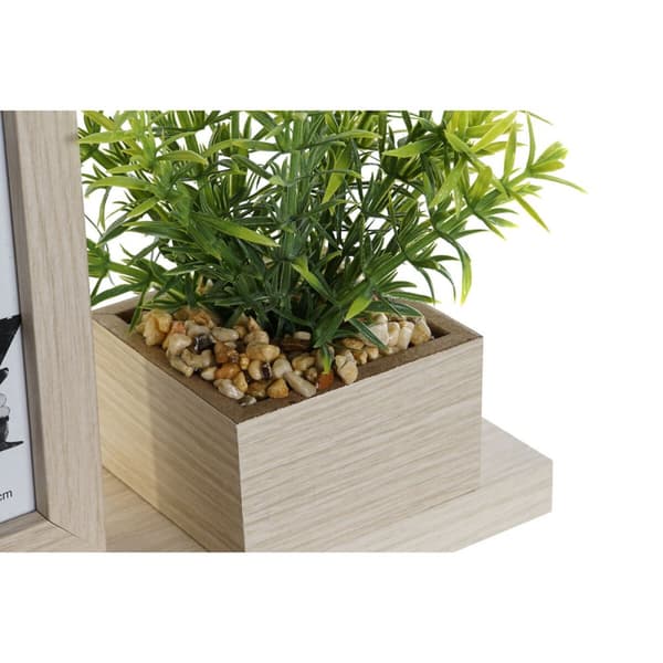Kuvakehys Home ESPRIT Luonnollinen Puu MDF Skandinaavinen 25 x 7 x 19 cm