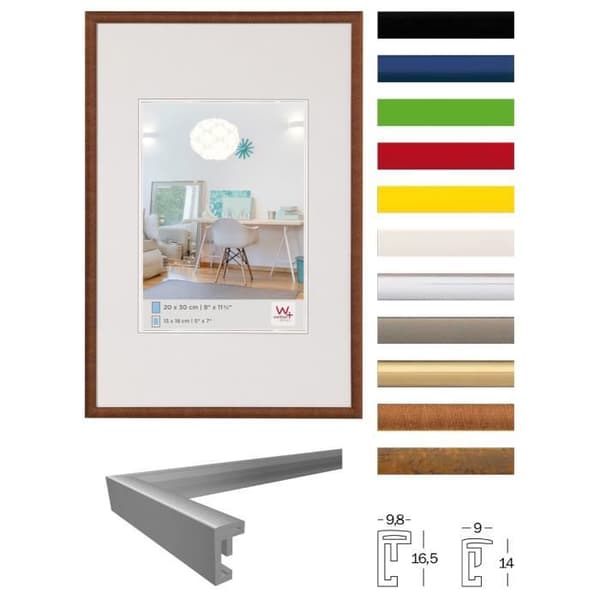 Plastram - New Lifestyle - 10x10 cm - svart