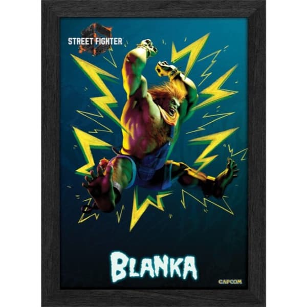Pixel Frames Plax Street Fighter 6: Blanka