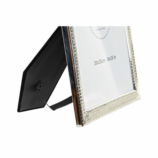 Fotoramme DKD Home Decor Sølv Metall Shabby Chic 22 x 2 x 27 cm