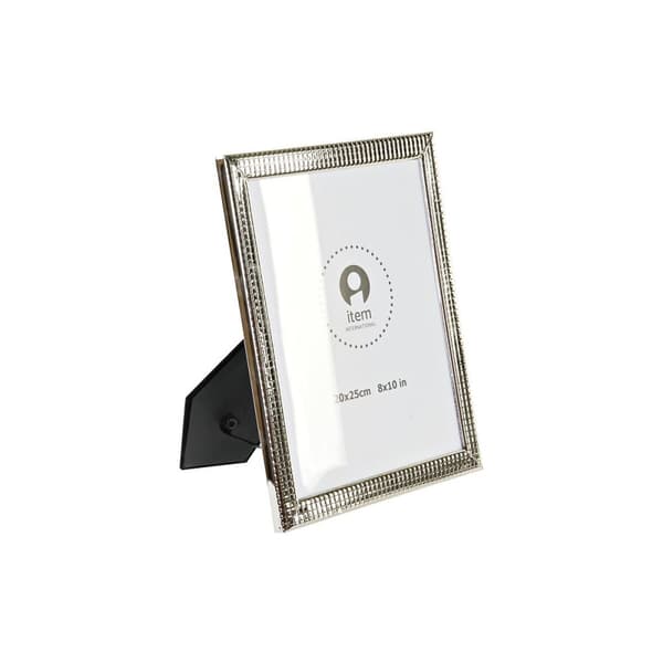 Fotoramme DKD Home Decor Sølv Metall Shabby Chic 22 x 2 x 27 cm