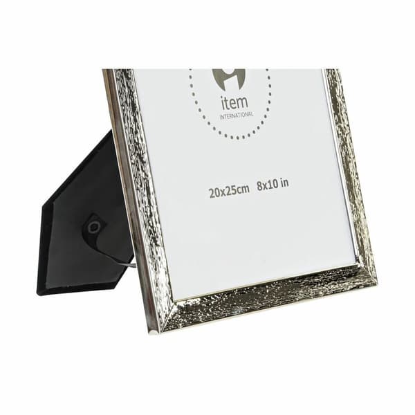 Fotoramme DKD Home Decor Sølv Metall 22 x 2 x 27 cm Tradisjonell