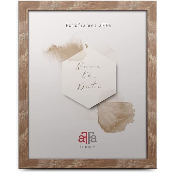 aFFa ramar, Hekla, MDF fotoram, lätt att rengöra, rektangel, med akrylglasfront, ljus ek, 30 x 40 cm