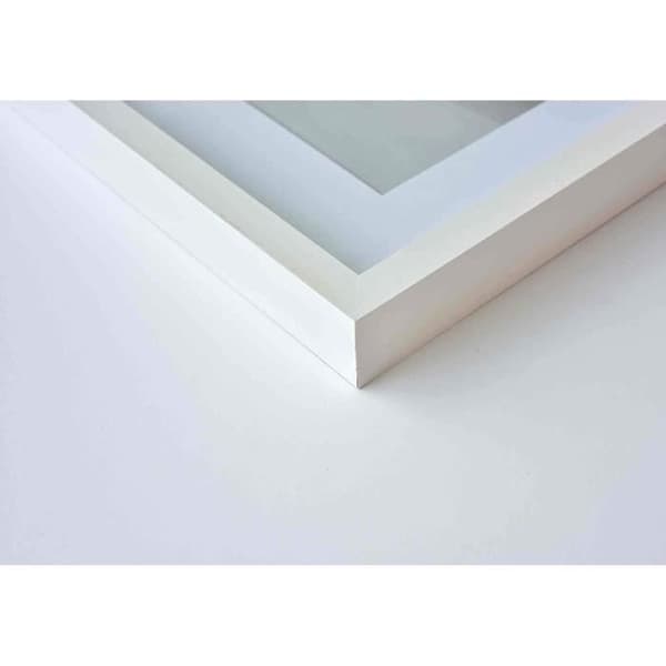 Fotoram Aura vit 20x20 trä inkl. Passepartout 1115001