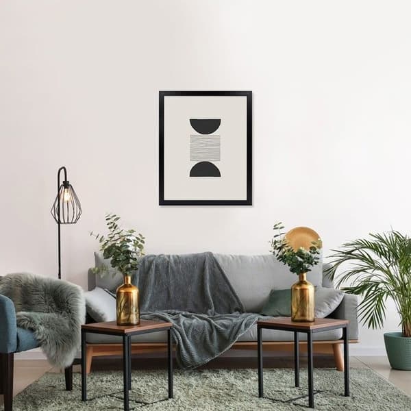 Ram 40x50 cm CEANOTHE - Svart ETERNAL