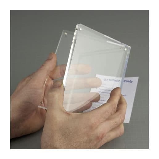 Fotoram Akryl 11,5 x 9 x 2,4 cm Transparent