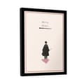Miniatyrbilde 2 av 2: Harry Potter Looking Forward Harry Alone Framed Poster