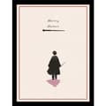Miniatyrbilde 1 av 2: Harry Potter Looking Forward Harry Alone Framed Poster