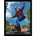 Miniatyrbilde 1 av 2: Vincent Hie Cat To The Future Framed Poster
