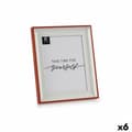 Miniatyrbild 1 av 2: Fotoram Glas Röd Vit Plast (2,5 x 31,2 x 26 cm) (6 antal)