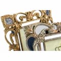 Pikkukuva 2 / 2: Kuvakehys DKD Home Decor 19 x 2 x 25 cm Hopeinen Kullattu Hartsi Shabby Chic (2 osaa)