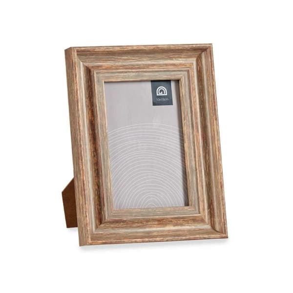 Kuvakehys Kristalli Puu Ruskea Pronssi Muovinen (16,5 x 2 x 21 cm) (6 osaa)