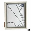 Miniatyrbild 1 av 2: Fotoram 24 x 2 x 29 cm Glas Grå Trä Brun Plast (6 antal)