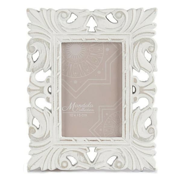 Fotoram 18,5 x 23 x 1,3 cm Vit Trä MDF (6 antal)