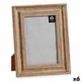 Miniatyrbild 1 av 2: Fotoram 19 x 2 x 24 cm Glas Trä Brun Koppar Plast (6 antal)