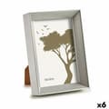 Miniatyrbild 1 av 2: Fotoram 12,5 x 17,3 x 3,5 cm Silvrig Plast Glas (6 antal)