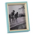 Miniatyrbild 2 av 2: Fotoram Glas Blå Vit 3 x 20 x 15 cm Trä MDF (6 antal)