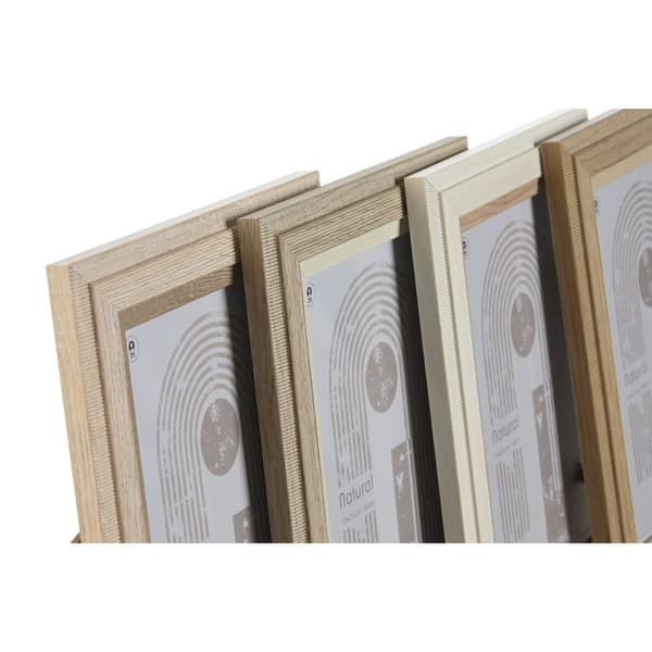 Kuvakehys Home ESPRIT Kristalli Puu MDF 18 x 2,8 x 23 cm (4 osaa)