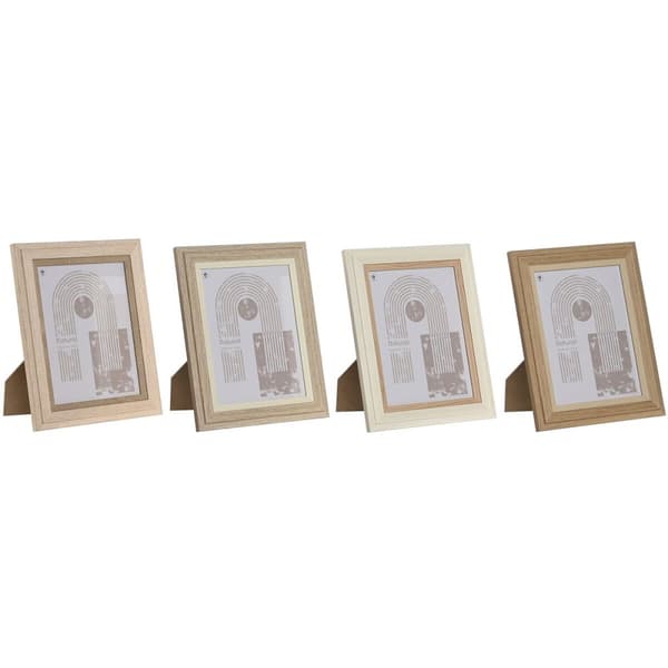 Kuvakehys Home ESPRIT Kristalli Puu MDF 18 x 2,8 x 23 cm (4 osaa)