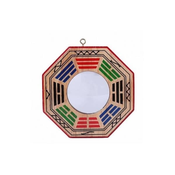 Bagua Feng Shui Skydd - Konkav spegel
