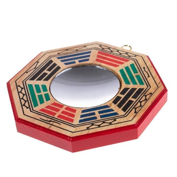 Bagua Feng Shui Skydd - Konkav spegel
