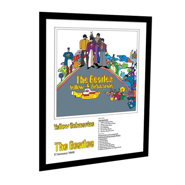 The Beatles Yellow Submarine Framed Print